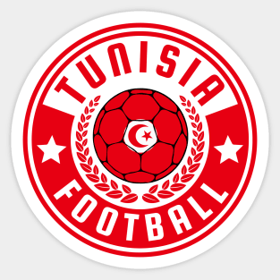 Tunisia Football Sticker